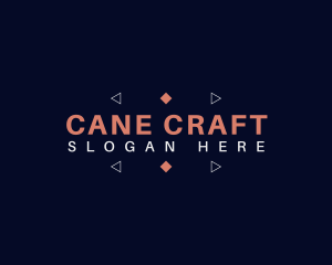 Geometric Crafting Business logo design