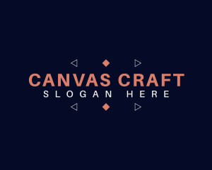 Geometric Crafting Business logo design