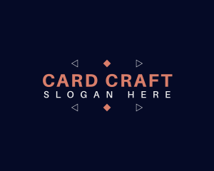 Geometric Crafting Business logo design