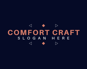 Geometric Crafting Business logo design