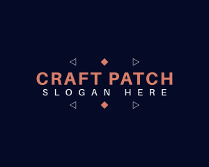 Geometric Crafting Business logo design