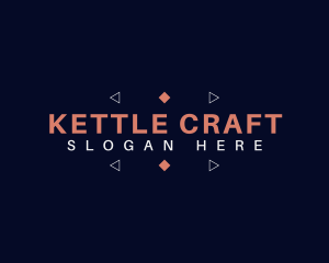 Geometric Crafting Business logo design