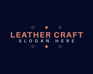 Geometric Crafting Business logo design