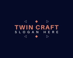 Geometric Crafting Business logo design