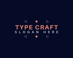 Geometric Crafting Business logo design