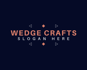 Geometric Crafting Business logo design