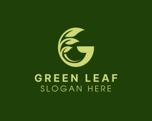 Eco Leaf Nature Logo