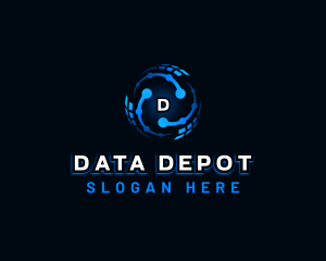 Computer Data Technology logo design