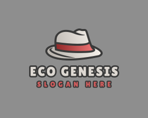 Formal Fashion Fedora Hat Logo