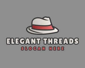 Formal Fashion Fedora Hat logo