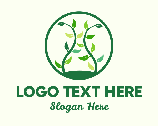 Green logo example 3