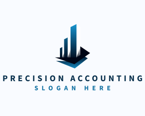 Accounting Financial Graph  logo