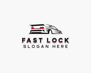 Fast Racing Car logo design