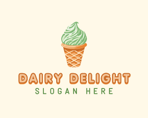 Ice Cream Sundae logo design