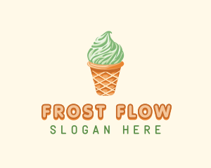 Ice Cream Sundae logo design