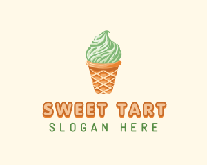 Ice Cream Sundae logo design