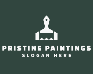 Paint Brush Renovation logo design