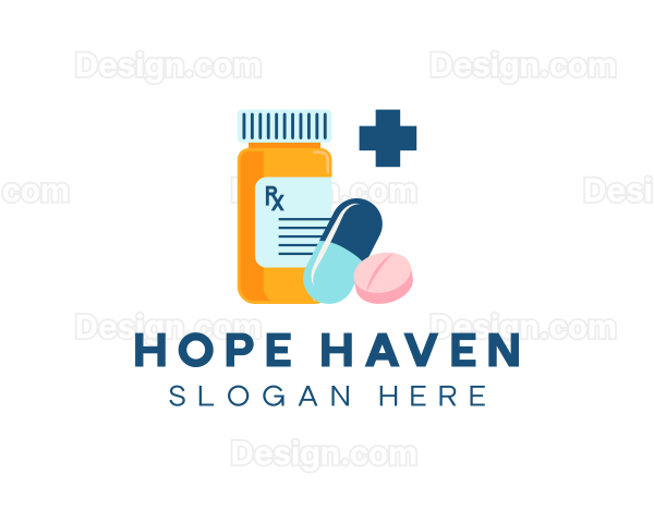 Medical Pharmaceutical Drugs Logo