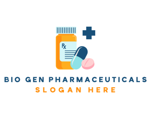 Medical Pharmaceutical Drugs logo design