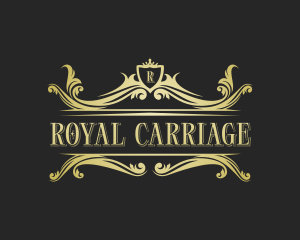 Royal Stylish Shield logo design