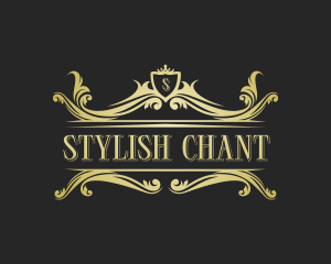 Royal Stylish Shield logo design