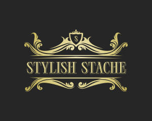 Royal Stylish Shield logo design