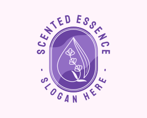 Purple Floral Extract  logo design