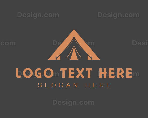 Outdoor Triangle Tent Logo