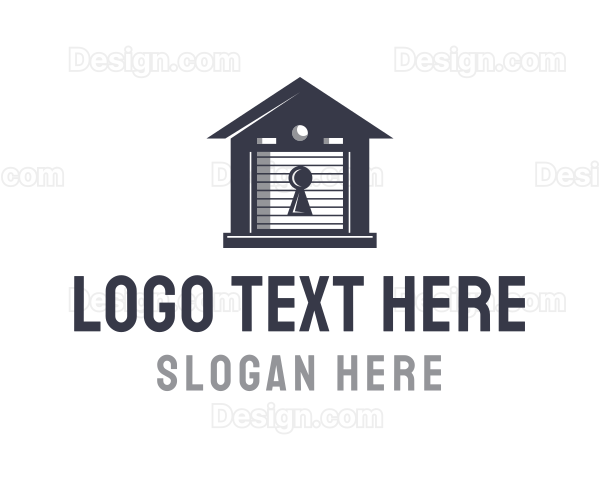 Storage Lock House Logo