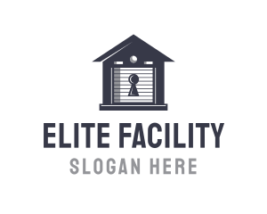 Storage Lock House logo design