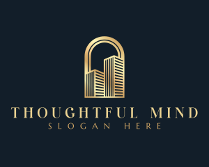 Condominium Architecture Building Logo