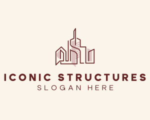 Architectural Building Structure  logo design