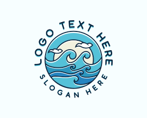 Surfing Tide Waves logo