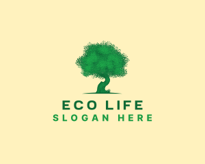 Nature Tree Eco logo design