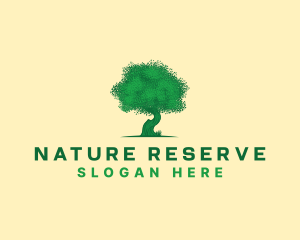 Nature Tree Eco logo design