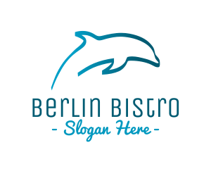 Blue Dolphin logo design