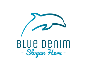 Blue Dolphin logo design