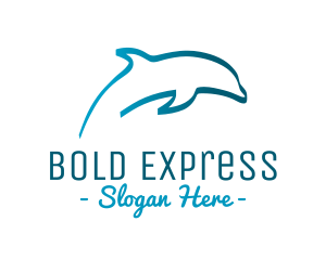 Blue Dolphin logo design