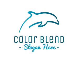 Blue Dolphin logo design