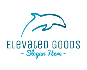 Blue Dolphin logo design