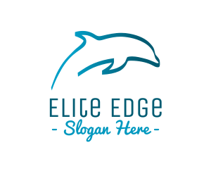 Blue Dolphin logo design