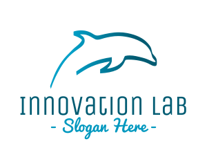 Blue Dolphin logo design