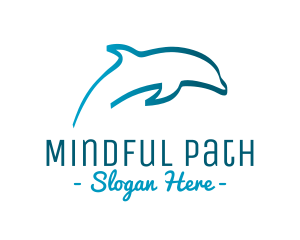 Blue Dolphin logo design