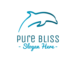 Blue Dolphin logo design