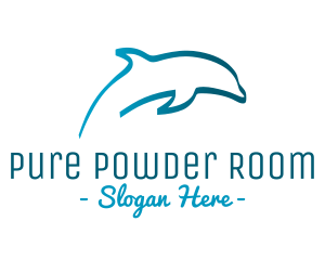 Blue Dolphin logo design