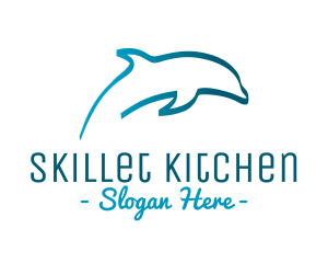 Blue Dolphin logo design