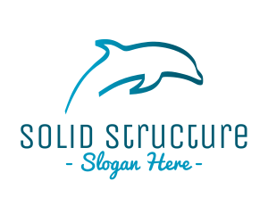 Blue Dolphin logo design