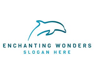 Blue Dolphin logo design