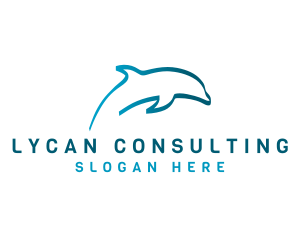 Blue Dolphin logo design