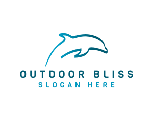 Blue Dolphin logo design